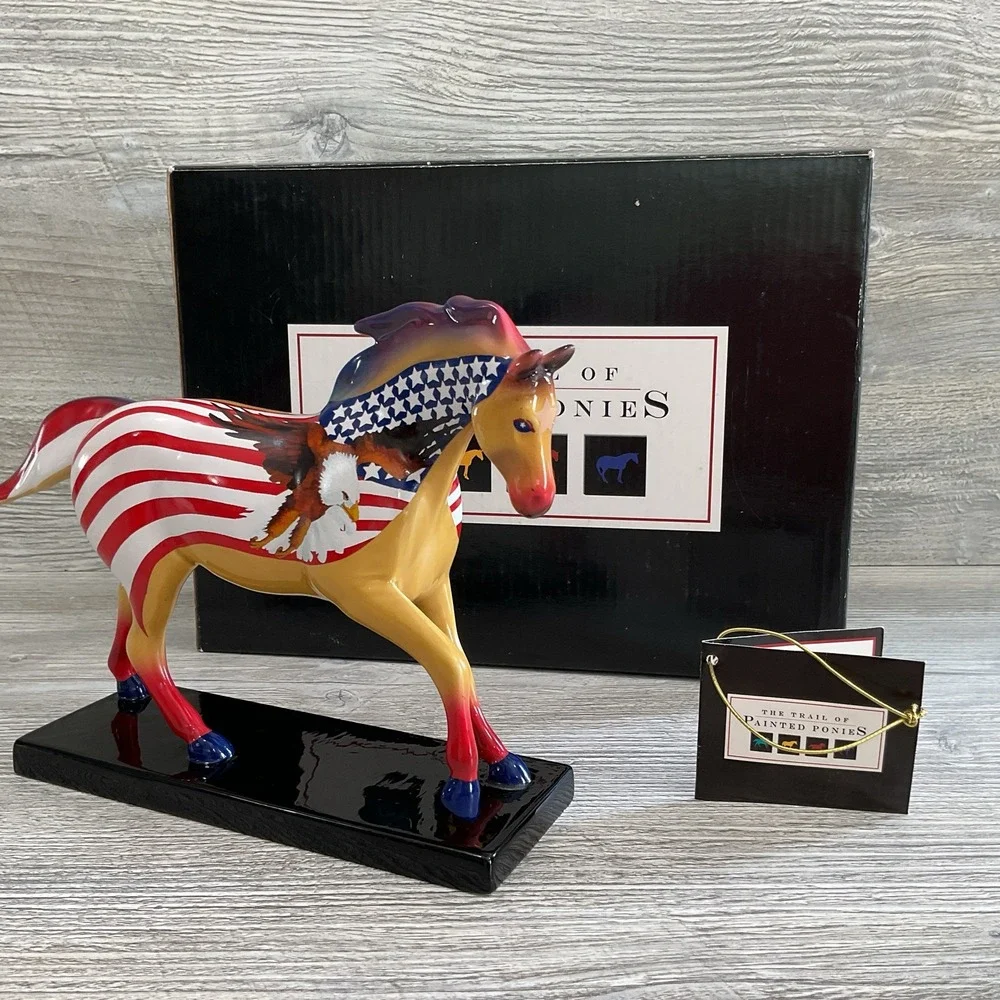 Painted Ponies Give Me Wings #1471 Artist Kathy Morrow E/1532 Retired 2003